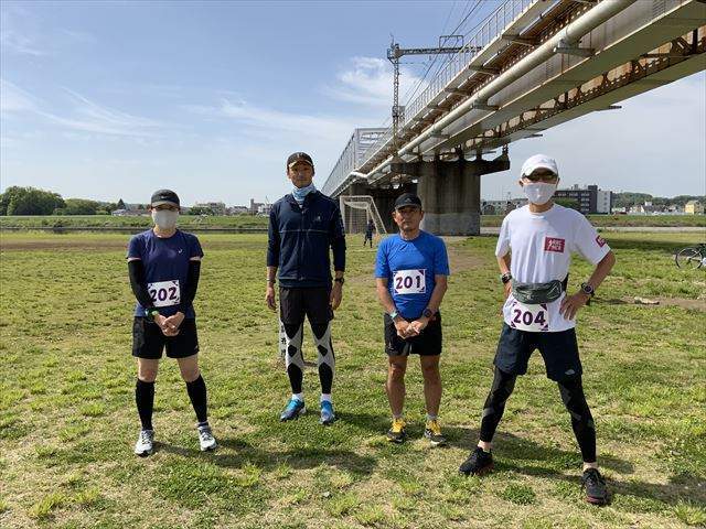 2021年4月24日　第35回スポーツメイトラン調布多摩川風の道マラソン