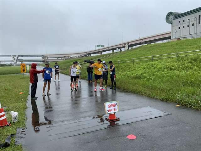 2021年7月4日　第33回スポーツメイトラン葛飾区荒川河川敷堀切橋マラソン大会