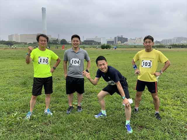 2021年9月12日　第34回スポーツメイトラン川崎多摩川河川敷マラソン大会