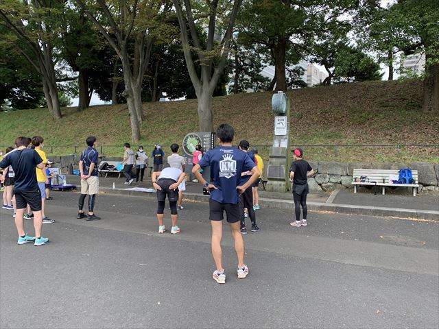 2021年10月10日　第138回スポーツメイトラン皇居マラソン