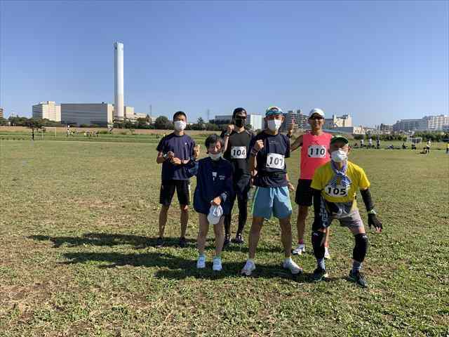 2021年10月3日　第35回スポーツメイトラン川崎多摩川河川敷マラソン大会
