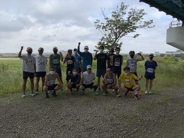 2021年10月9日　第18回スポーツメイトラン足立区北千住荒川河川敷マラソン大会