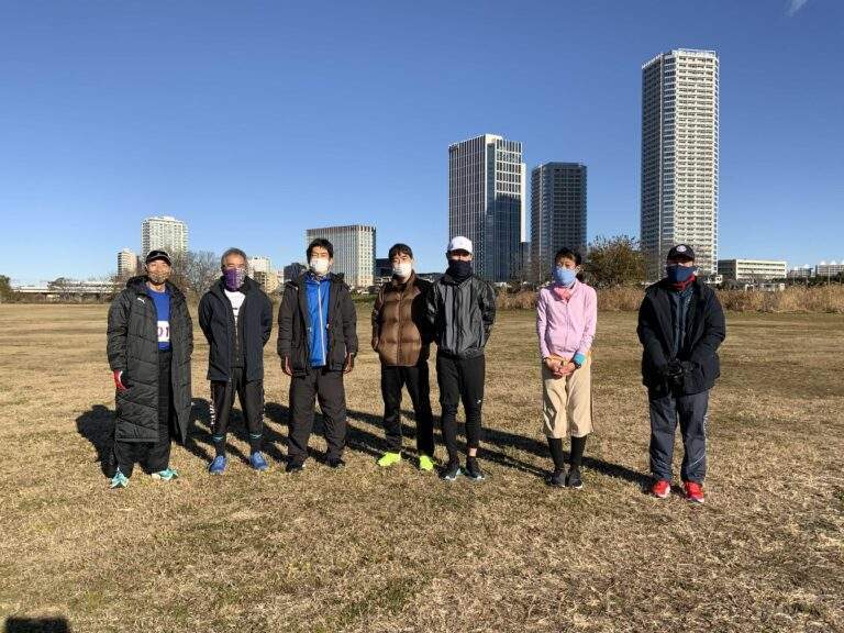 2021年12月26日　第22回スポーツメイトラン二子新地多摩川河川敷マラソン大会