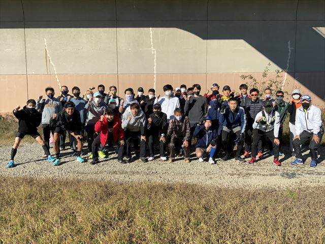 2021年11月27日　第25回スポーツメイトラン松戸江戸川河川敷マラソン大会