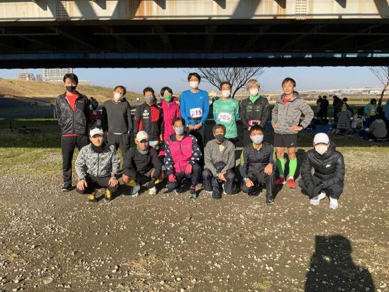 2021年12月11日　第20回スポーツメイトラン足立区北千住荒川河川敷マラソン大会