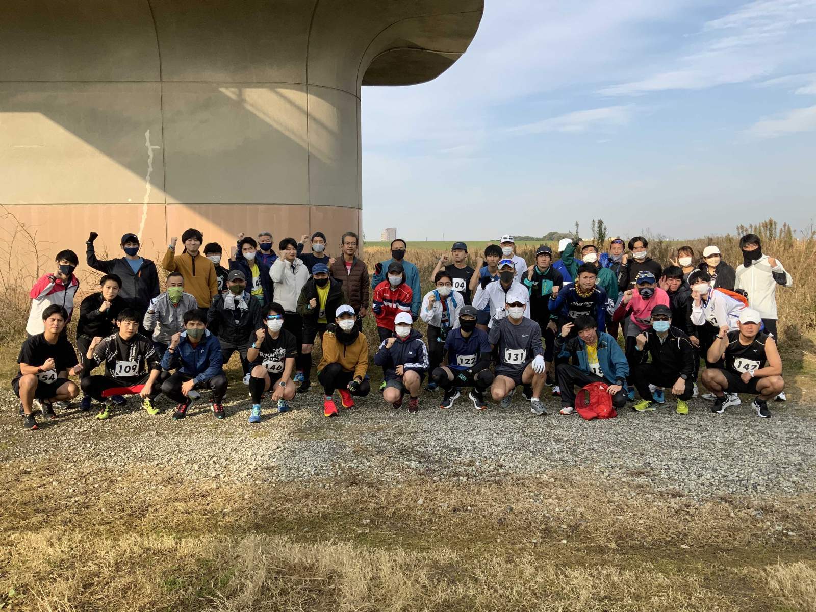 2021年12月12日　第26回スポーツメイトラン松戸江戸川河川敷マラソン大会