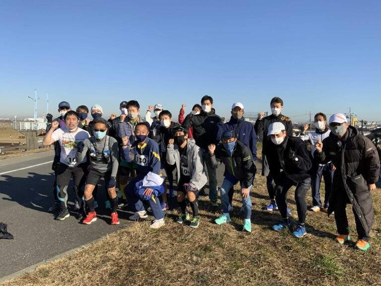 2022年1月9日　第27回スポーツメイトラン松戸江戸川河川敷マラソン大会