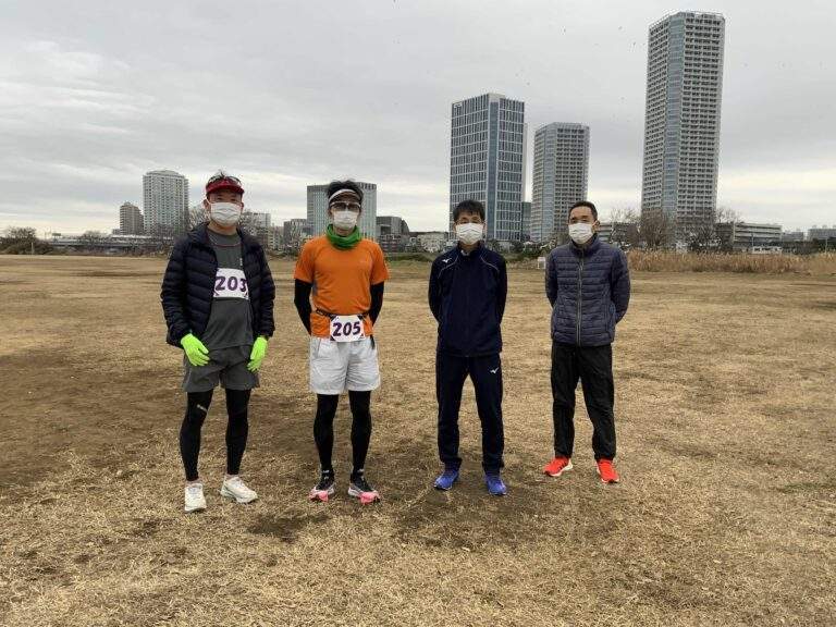2022年1月10日　第23回スポーツメイトラン二子新地多摩川河川敷マラソン大会