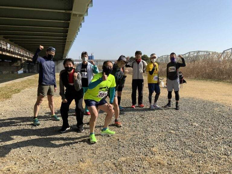 2022年3月12日　第23回スポーツメイトラン足立区北千住荒川河川敷マラソン大会