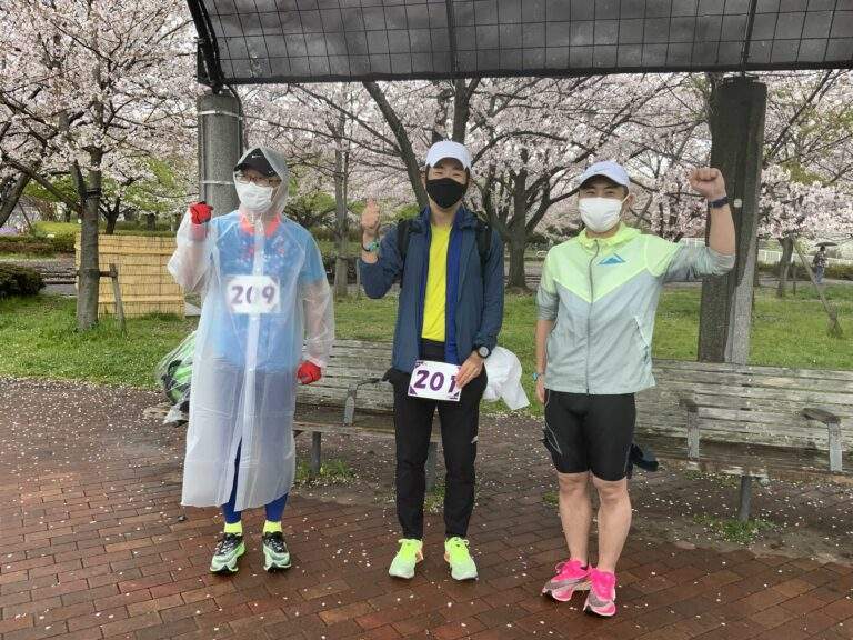 2022年4月3日　第45回スポーツメイトラン江戸川区東大島荒川河川敷マラソン大会
