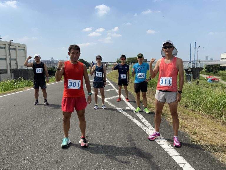 2022年7月31日　第2回スポーツメイトラン夏の松戸江戸川河川敷マラソン大会