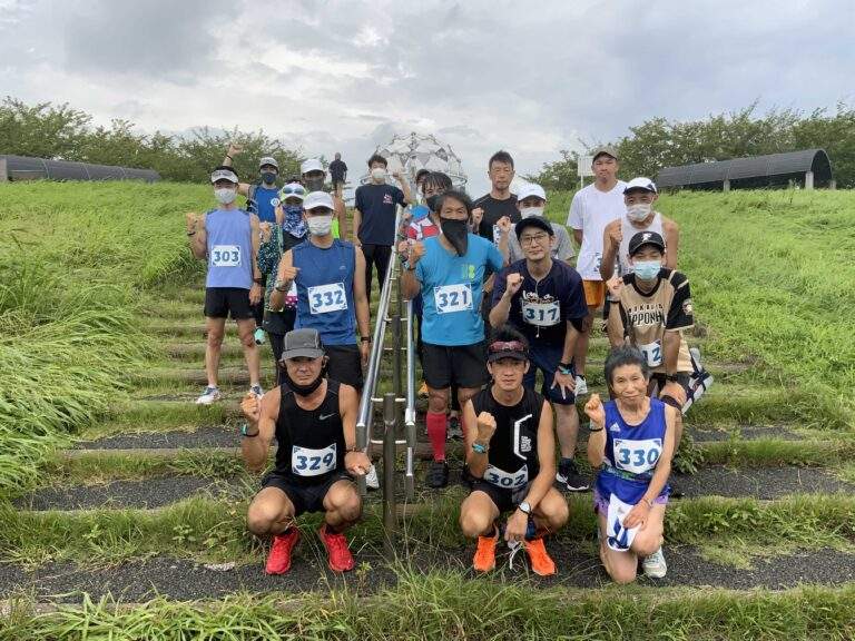 2022年8月14日　第2回スポーツメイトラン夏の江戸川区東大島荒川河川敷マラソン大会